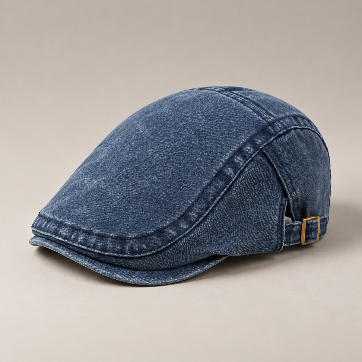 Denim Vintage Cap in Denim Blue