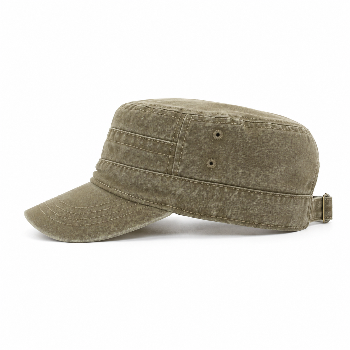 Field Cotton Cap Field Olive - left side profile