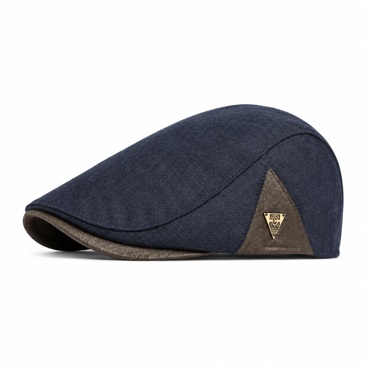 Vintage Panel Cap Denim Blue - side profile