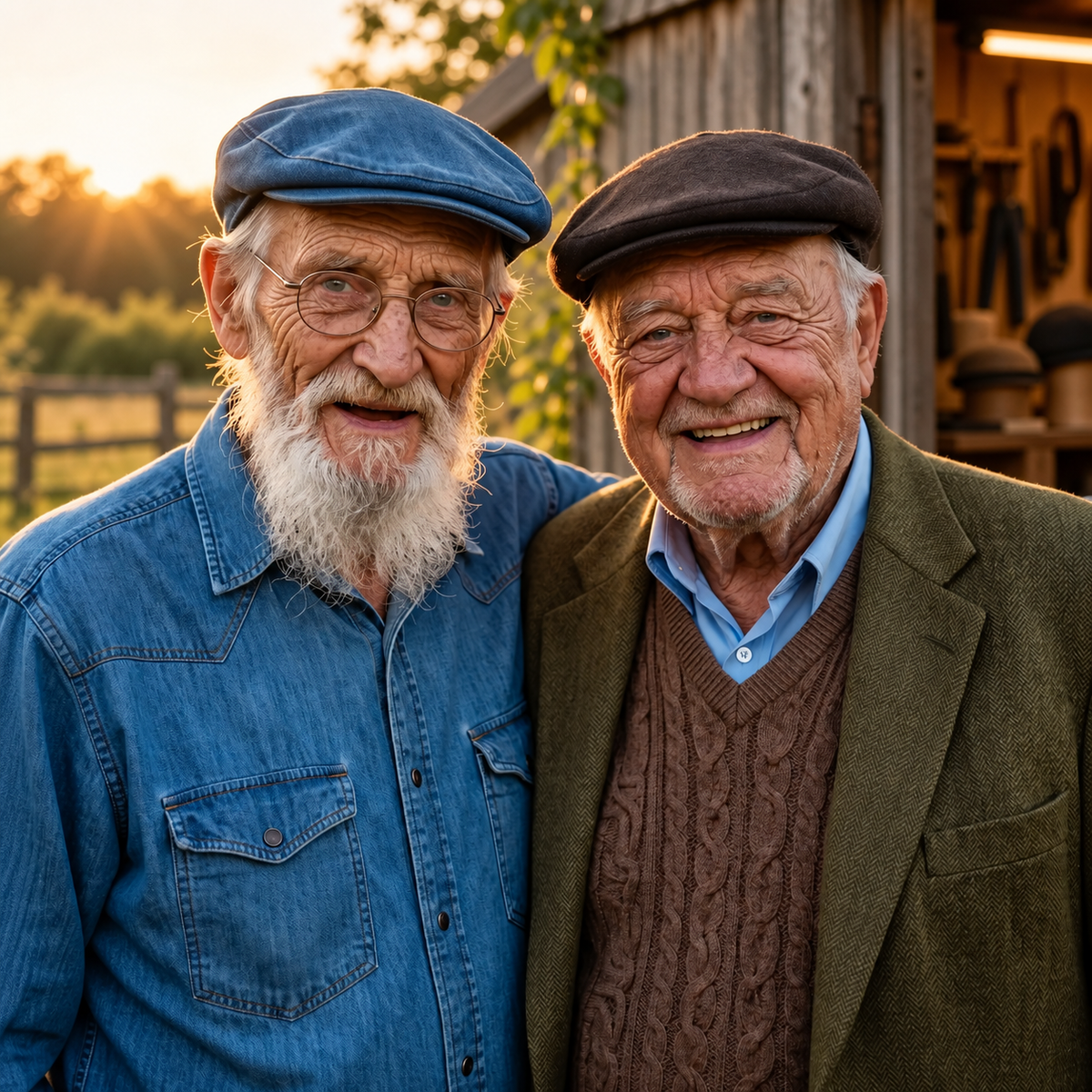 Alfred and Warren, founders of Alfred and Warren
