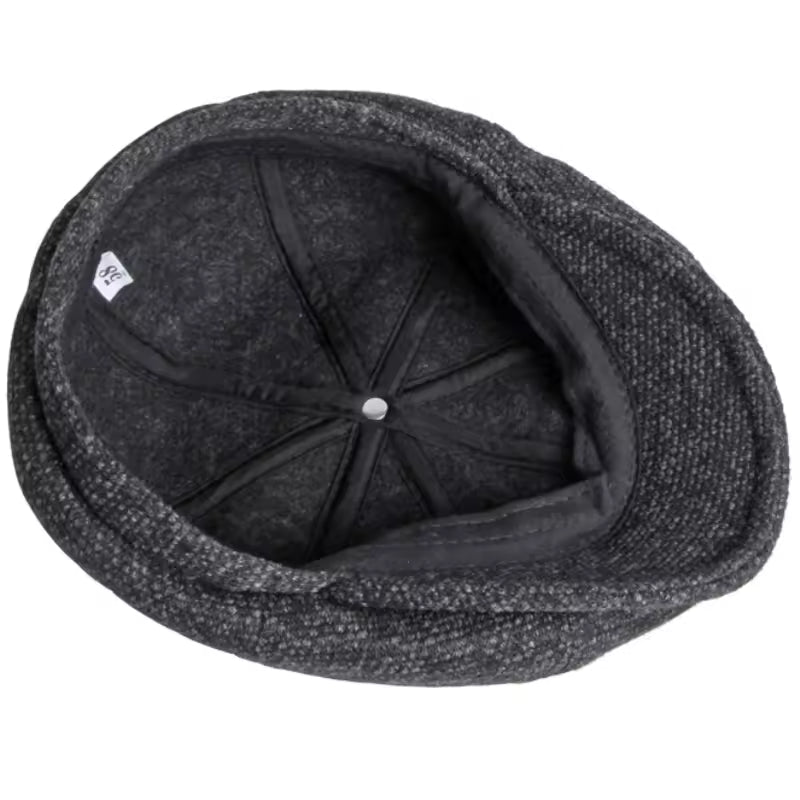 Flecked Peaky Cap