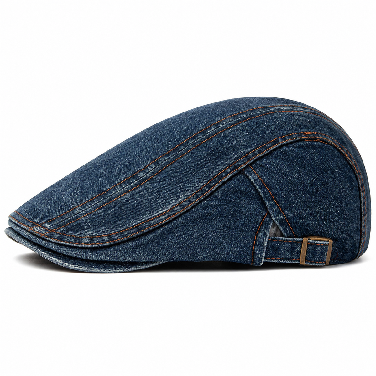Denim Stitch Cap Denim Blue — perfil lateral