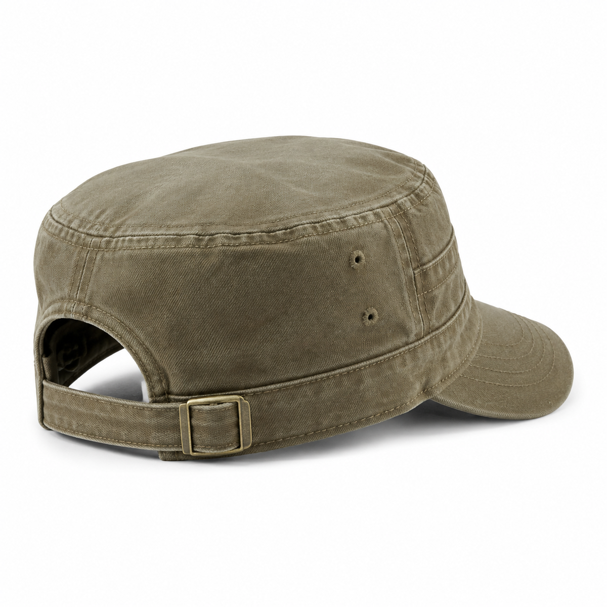Field Cotton Cap Field Olive - rear three-quarter view