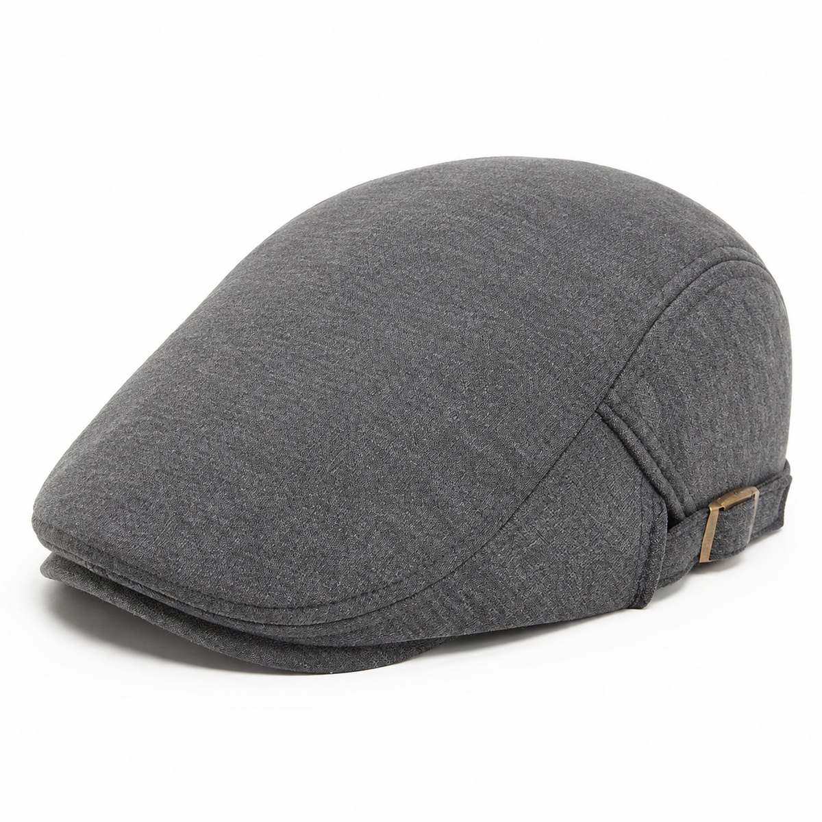Sports Ivy Cap in Graphite Grey — elevated front three-quarter view